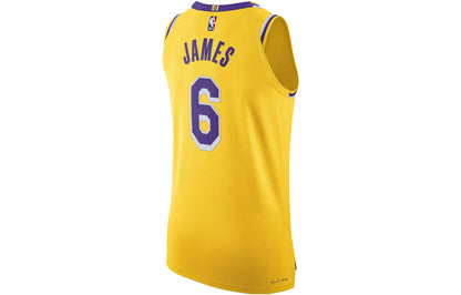 Nike NBA Los Angeles Lakers LeBron James Icon Edition Swingman Jersey | Yellow #6 | DM6028-728