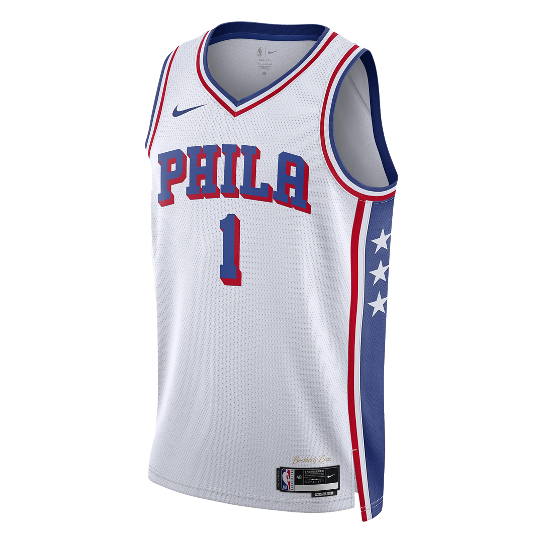 Nike NBA Association Edition Swingman Jersey – Philadelphia 76ers James Harden White 2023/24 (DX8472-100)