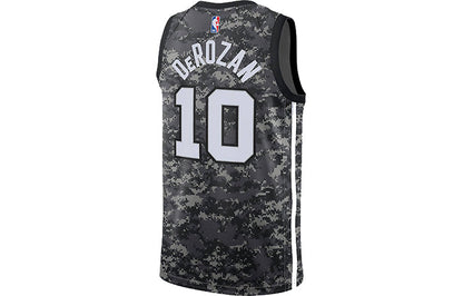 Nike NBA San Antonio Spurs City Edition Jersey – Black Camouflage (2018-19) | Style AJ4644-014