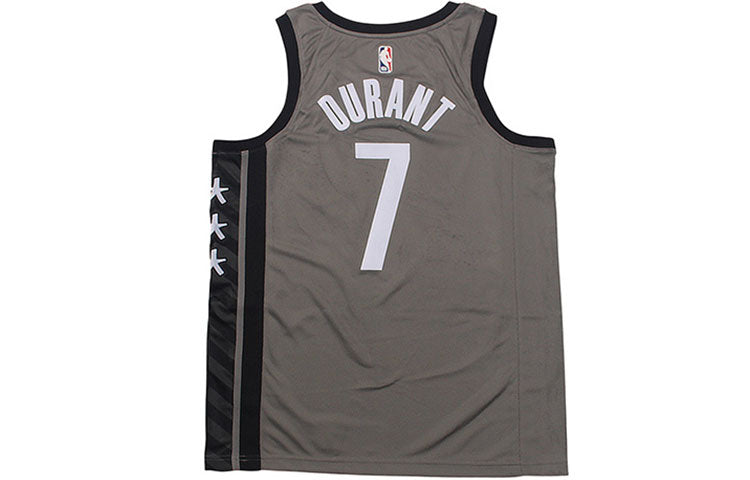 Nike NBA Kevin Durant Brooklyn Nets 2019/20 Statement Edition SW Fan Jersey #7 – Gray (AT9792-003)