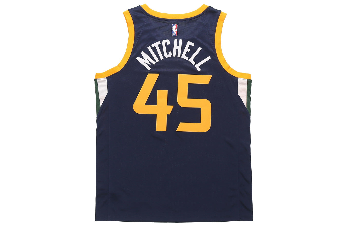 Nike NBA Utah Jazz Donovan Mitchell #45 Swingman Jersey – Navy/Gold (864513-425)
