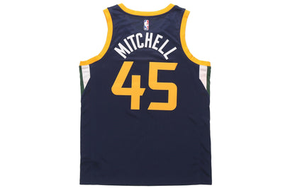 Nike NBA Utah Jazz Donovan Mitchell #45 Swingman Jersey – Navy/Gold (864513-425)
