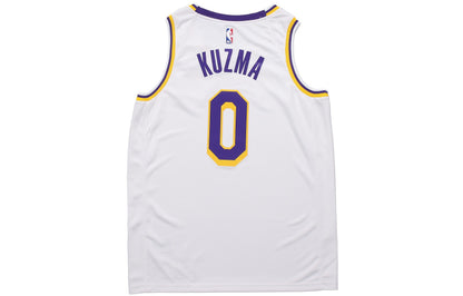 Nike NBA Los Angeles Lakers Kyle Kuzma SW Fan Edition Jersey | White #0 | 2020 | CW3595-106