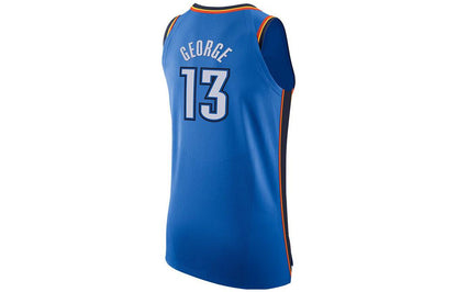 Nike NBA Oklahoma City Thunder #13 Contrasting Colors Swingman Jersey – Navy Blue (863033-404)
