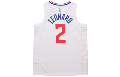 Nike x NBA LA Clippers Kawhi Leonard #2 Swingman Jersey – White / Royal Blue / Red (CW3594-100)