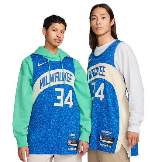 Nike Dri-FIT ADV NBA Authentic Jersey – Milwaukee Bucks Giannis Antetokounmpo #34 City Edition 2023/24 (DX8766-406)