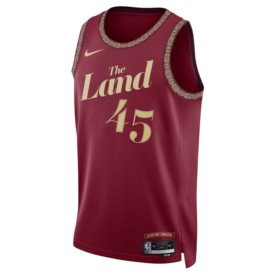 Nike Dri-FIT NBA Cleveland Cavaliers Donovan Mitchell City Edition Swingman Jersey 2023/24 DX8498-601