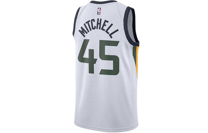 Nike NBA Utah Jazz Swingman Fan Edition Jersey #5 'White/Green' 864453-102