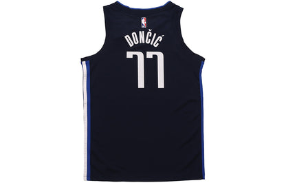 Nike NBA Dallas Mavericks Luka Doncic SW Fan Edition Jersey | Navy Blue #77 | 2020/21 | CV9474-421