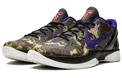 Nike Zoom Kobe 6 'Grey Camo' – Multi-Color/Concord/Black/White (429659-901)