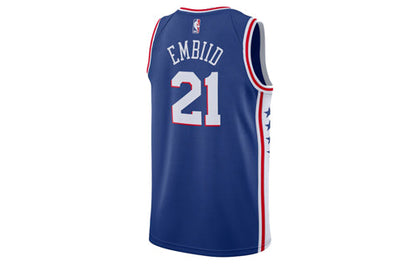 Nike NBA Swingman Fan Edition Philadelphia 76ers #21 Joel Embiid Jersey – Royal Blue | 864501-497