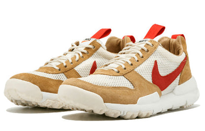Nike Tom Sachs × NikeCraft Mars Yard 2.0 'NASA' – Natural / Sport Red | AA2261-100
