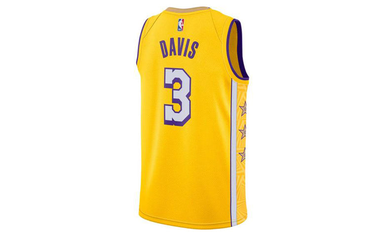 Nike NBA Los Angeles Lakers Anthony Davis SW City Edition Swingman Jersey | #3 | 2019/20 | AV4646-732