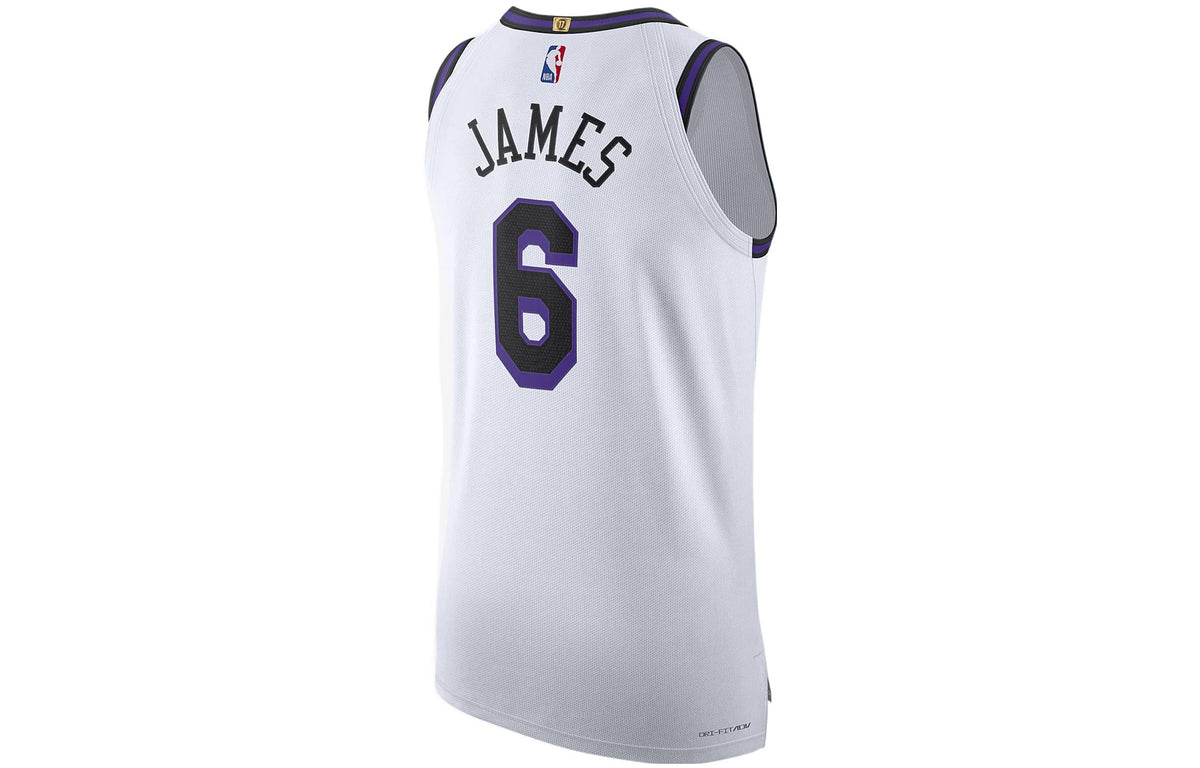 Nike Dri-FIT ADV NBA Los Angeles Lakers LeBron James City Edition Authentic Jersey | 2022/23 | DQ0198-101