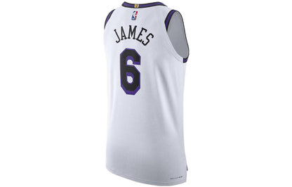 Nike Dri-FIT ADV NBA Los Angeles Lakers LeBron James City Edition Authentic Jersey | 2022/23 | DQ0198-101