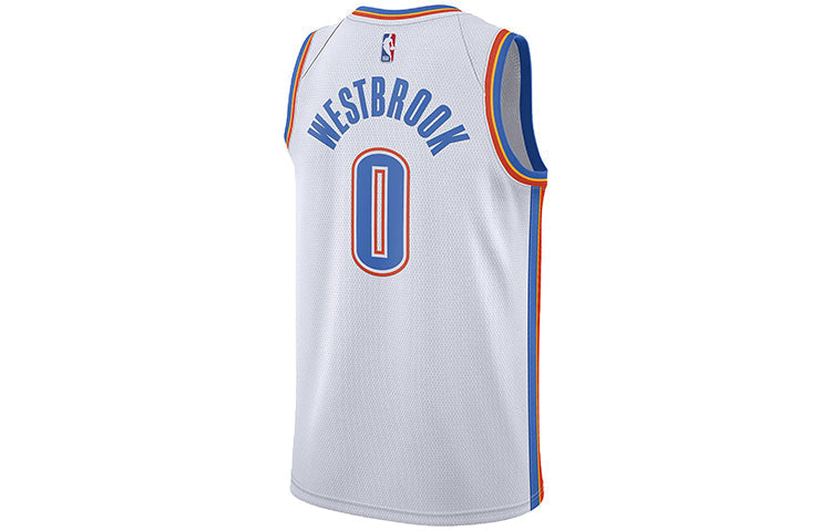 Nike NBA Oklahoma City Thunder 2019/20 Association Edition Swingman Jersey – Russell Westbrook #0 | White | AV4953-100