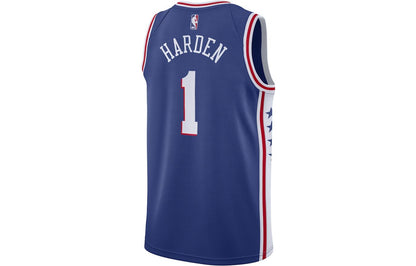 Nike NBA Philadelphia 76ers James Harden Icon Edition Jersey | Blue #1 | CW3678-402