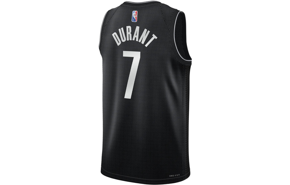 Nike NBA Brooklyn Nets Kevin Durant Icon Edition Swingman Jersey | Black #7 | DH8057-010