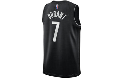 Nike NBA Brooklyn Nets Kevin Durant Icon Edition Swingman Jersey | Black #7 | DH8057-010