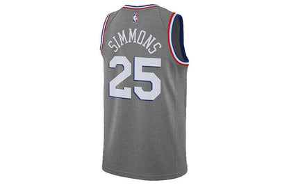 Nike NBA City Edition Authentic Jersey – Philadelphia 76ers Ben Simmons #25 (Earned Edition, Grey)