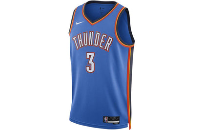 Nike Dri-FIT Josh Giddey #3 Oklahoma City Thunder Icon Edition 2022/23 Swingman Jersey – Blue | DN2016-404