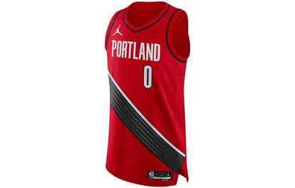 Nike Dri-FIT ADV NBA Damian Lillard Portland Trail Blazers Statement Edition Authentic Jersey #0 – Red (DB3495-657)