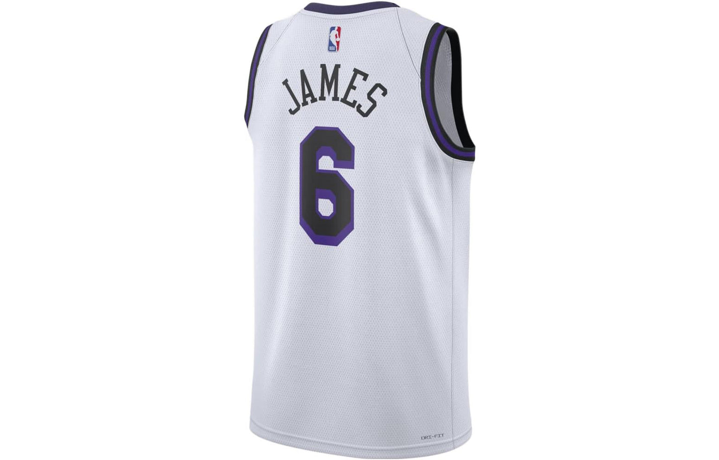Nike Dri-FIT Swingman Jersey – Los Angeles Lakers LeBron James #6 (2022/23 City Edition “Leave a Legacy”, White)