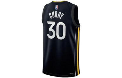 Nike NBA Golden State Warriors Stephen Curry Icon Edition Swingman Jersey | Black #30 | DH8056-010