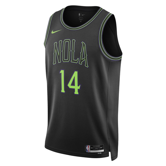 Nike Dri-FIT NBA New Orleans Pelicans Brandon Ingram #14 City Edition Swingman Jersey – Black 2023/24 (DX8511-011)