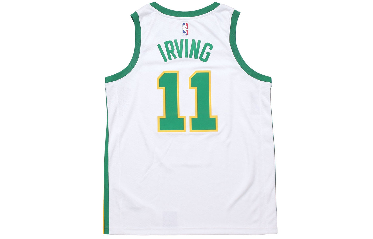 Nike Kyrie Irving Boston Celtics 2018/19 Swingman Jersey #11 – White/Green (AJ4596-101)