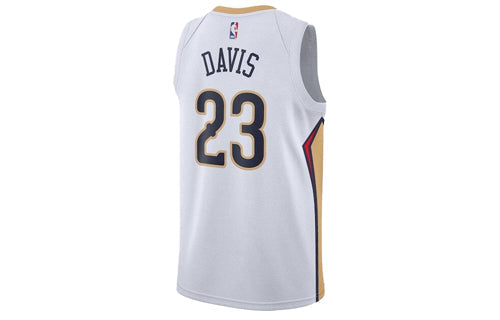 Nike NBA New Orleans Pelicans Jersey 'Anthony Davis #23' – 864433-100 | White