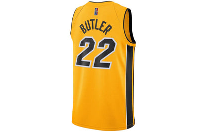Nike NBA Miami Heat Jimmy Butler #22 Icon Edition Swingman Jersey – Red | CN9934-717