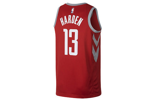 Nike NBA Houston Rockets James Harden #13 City Edition Swingman Jersey – Red/Chinese (912104-657)
