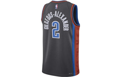 Nike NBA Shai Gilgeous-Alexander #2 OKC Thunder City Edition 2022-23 Swingman Jersey – DO9604-060