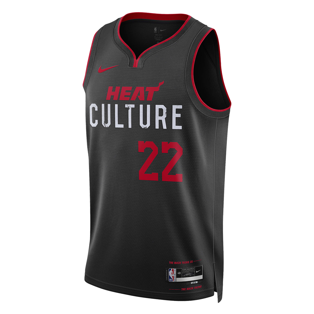 Nike NBA Miami Heat 2023/24 City Edition Swingman Jersey – Jimmy Butler #22 Black (DX8508-011)