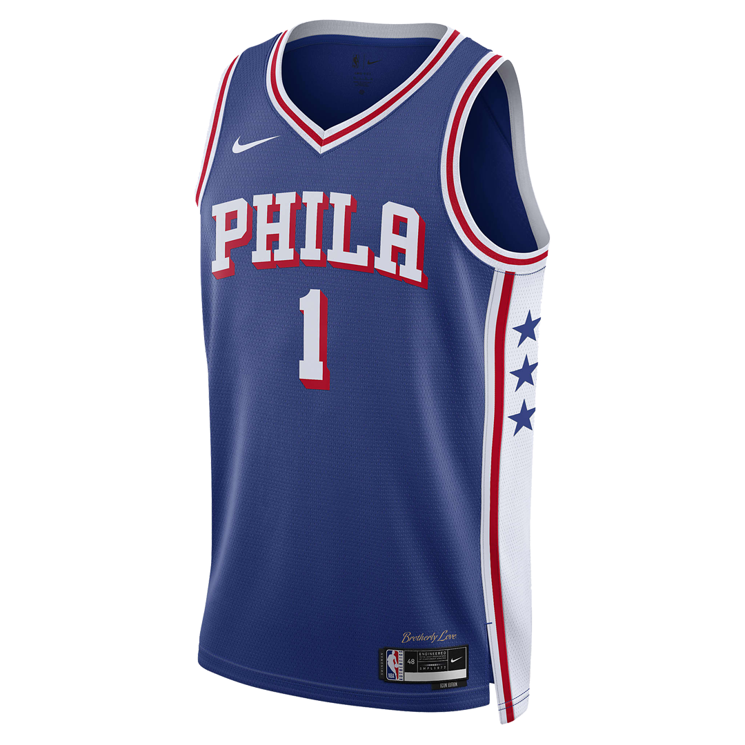 Nike Dri-FIT NBA Philadelphia 76ers James Harden Icon Edition Swingman Jersey 2023/24 (DX8620-400)