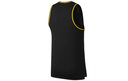 Nike NBA Dri-FIT Los Angeles Lakers Basketball Jersey 'Black' (BQ9344-010)