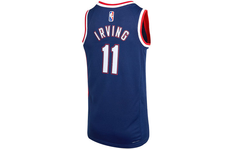 Nike NBA 75th Anniversary Brooklyn Nets Kyrie Irving Swingman Jersey | Blue #11 | DB4018-400