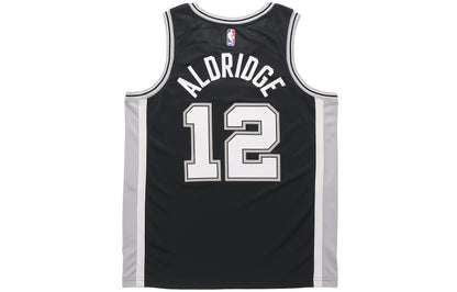 Nike NBA San Antonio Spurs Team Limited Swingman Jersey – LaMarcus Aldridge #12 – Black | Style 864509-011