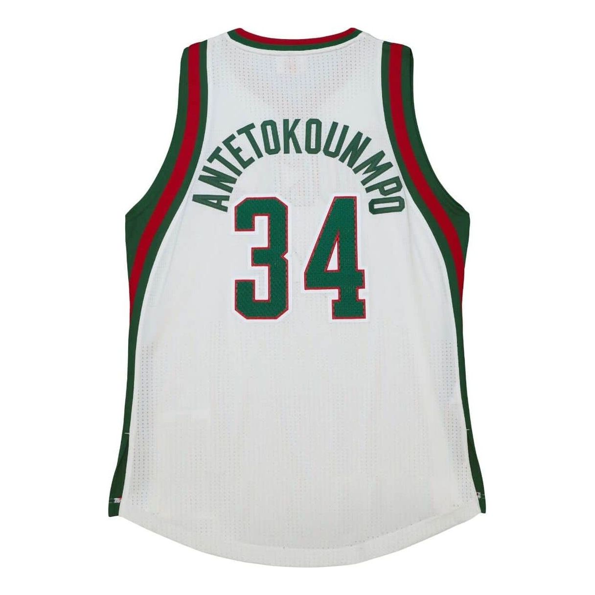 Mitchell & Ness NBA Milwaukee Bucks 2013-14 Hardwood Classics Jersey – Giannis Antetokounmpo #34 (AJY45681)
