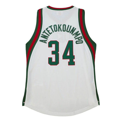 Mitchell & Ness NBA Milwaukee Bucks 2013-14 Hardwood Classics Jersey – Giannis Antetokounmpo #34 (AJY45681)