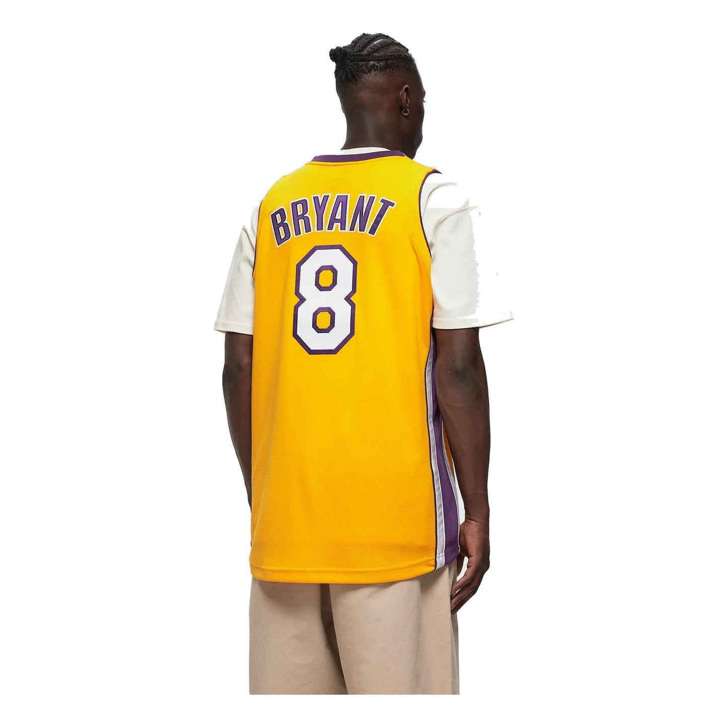 Mitchell & Ness NBA Los Angeles Lakers Kobe Bryant #8 Hardwood Classics Jersey – 2000/01 (AJY4SB19089)