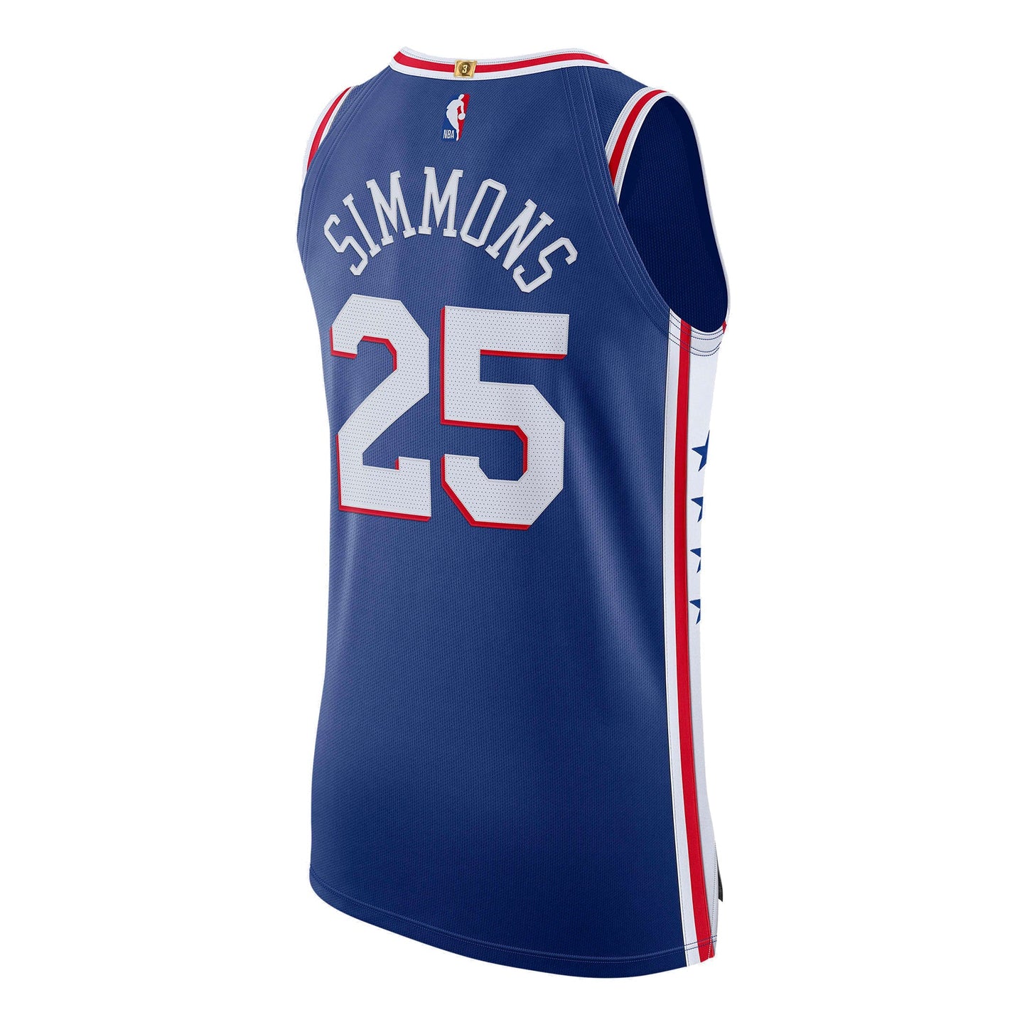 Nike NBA Philadelphia 76ers Ben Simmons #25 Icon Edition Authentic Jersey – Blue | 2020 | CW3457-495