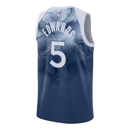 Nike NBA Minnesota Timberwolves Anthony Edwards City Edition Swingman Jersey | #5 | 2023/24 | DX8510-481