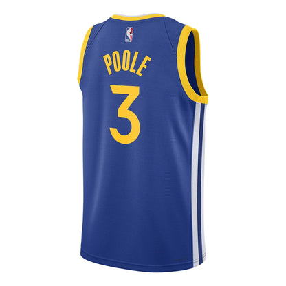 Nike NBA Golden State Warriors Jordan Poole #3 Icon Edition Swingman Jersey 2022/23 DN2005-495