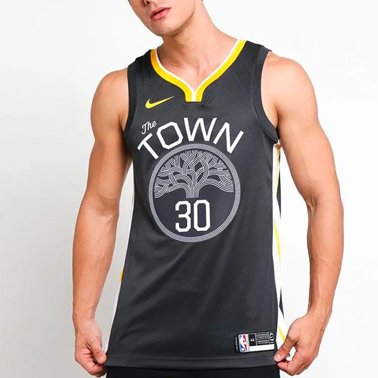 Nike NBA Golden State Warriors Stephen Curry #30 Statement Edition Swingman Jersey – 877205-060