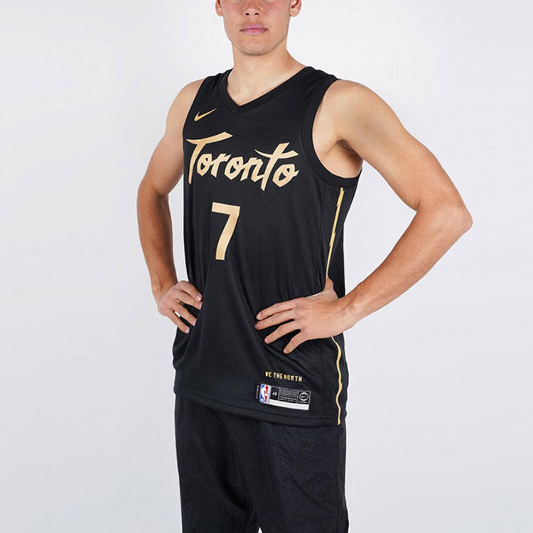 Nike NBA Toronto Raptors Kyle Lowry SW Fan Edition Jersey | Black #7 | AV4674-011