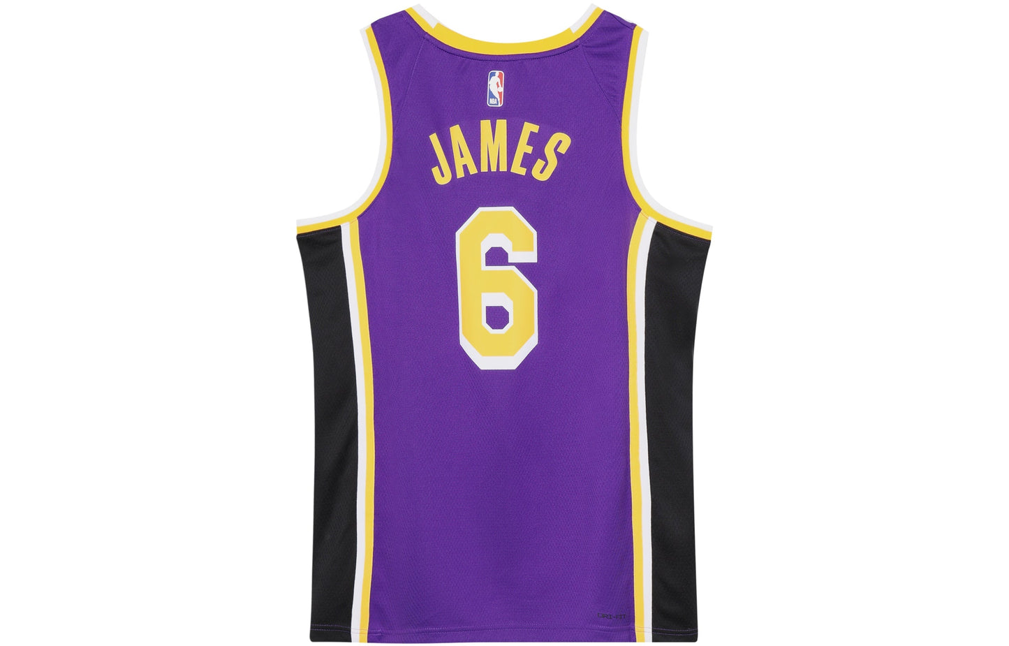 Nike NBA Los Angeles Lakers Icon Edition Swingman Jersey – LeBron James #6 – Purple | Style CV9481-513