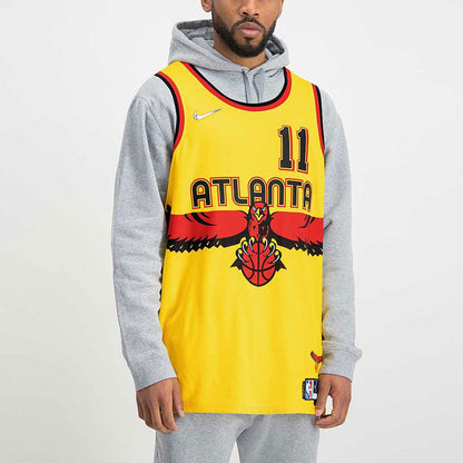 Nike NBA 75th Anniversary Atlanta Hawks Trae Young Swingman Jersey | Gold #11 | DB4017-728