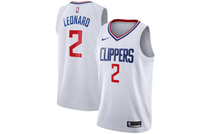 Nike NBA Los Angeles Clippers Kawhi Leonard #2 Retro Swingman Jersey – White (865185-107)